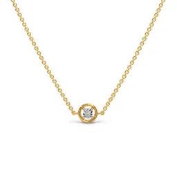 CANDERE A KALYAN JEWELLERS COMPANY 14Kt Gold Necklace With 0.09 Carat Diamond - 3.54 g-picture-35