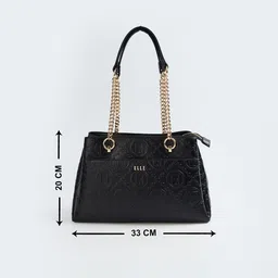 ELLE PU Structured Handheld Bag image 5