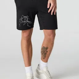 FABSTIEVE Men Printed Low-Rise Shorts-picture-23