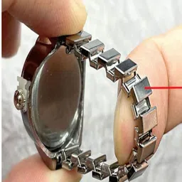 SAPRAA TRENDS Women Silver-Plated Stainless Steel Adjustable Watch Finger Ring image 4