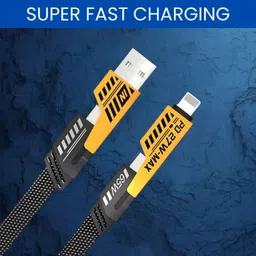 NANDGHER 4-in-1 Cable 1 m 4-in-1 Multi-Port Fast Charging, Data Sync Cable for Lightning, Type-C, USBD3-image-42