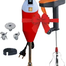 kichanrani 350 W Red Hand Blender, Electric Whisk-picture-13