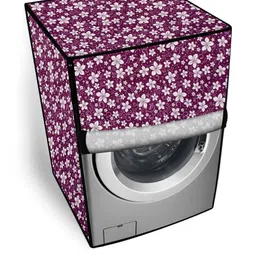 The Furnishing Tree Blue PVC Washing Machine Covers-picture-35