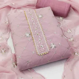 DIVASTRI Women Embellished Unstitched Dress Material-picture-21