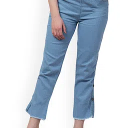 NEUNK Women Jogger fit Mid-Rise Stretchable Jeans-picture-14