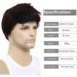 VIEWS Clip-In Wavy Locks Hair Extension-Brown-6 Inch image 3