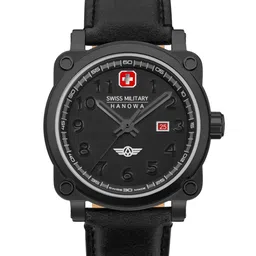 SWISS MILITARY HANOWA Men Dial & Leather Straps Analogue Watch SMWGB2101330-picture-19
