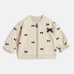 Chicco Girls Ethnic Motifs Embroidered Cardigan-image-51