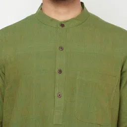 Fabindia Men Sequinned Kurta image 5