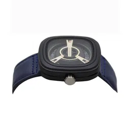PERUCCI Men Brass Dial & Leather Textured Straps Analogue and Digital Watch WATGX48MF33G8DKV image 2