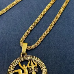 JAGSUN Circular Pendants with Chains image 3