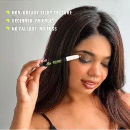 Elitty Set Of 3 Super Shady Shimmer Eyeshadow Stick - Lilac, Teal, Smokey Brown image 5