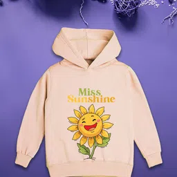 NUSYL Girls Graphic Printed Hooded Sweatshirt-picture-15
