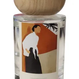 AARVI DECOR STUDIO Set of 3 Transparent & Grey French Block Aroma Oil Diffusers- 150 ml image 3