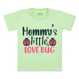 Arvesa Kids Typography Printed Applique T-shirt-picture-19