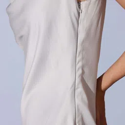 STREET 9 Shoulder Straps Sleeveless Satin Sheath Dress-picture-27