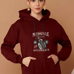 AUSK Women Printed Sweatshirt-image-93