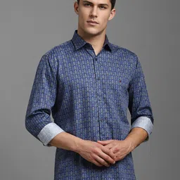 Louis Philippe Sport Men Slim Fit Floral Opaque Printed Casual Shirt-picture-45