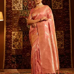 kasee Woven Design Zari Banarasi Saree-image-51