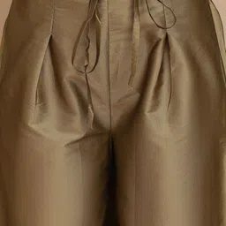 Tulsattva Women Ethnic Motifs Embroidered Regular Thread Work Kurta with Palazzos & With Dupatta image 4