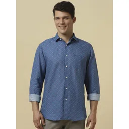 Allen Solly Men Spread Collar Floral Printed Slim Fit Casual Shirt-picture-26