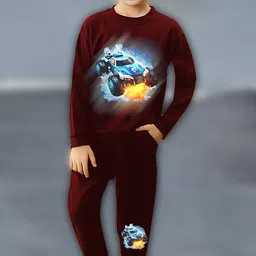 FastColors Boys Black Clothing Set-picture-3