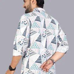 ADWYN PETER Men Classic Printed Casual Shirt image 5