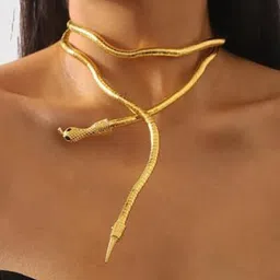 Tipsy closet Gold-Plated Stainless Steel Necklace-picture-38