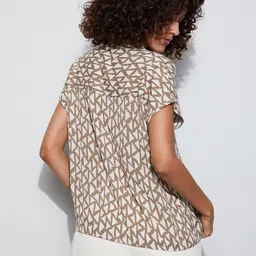 Fame Forever by Lifestyle Geometric Print Top image 3