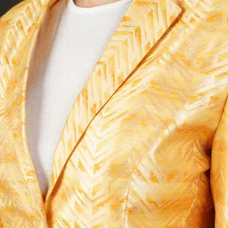 INDOPHILIA Printed Single Breasted Blazer image 2