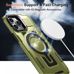 Luxury Kase Solid Printed iPhone 15 Pro Max Back Case Mobile Accessories image 4