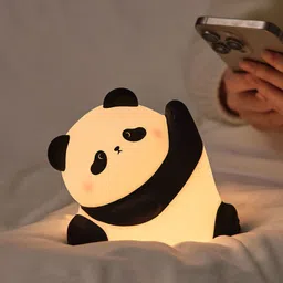 KONGFU Panda Silicone NightLights-for Bedroom Rechargeable Silicone BabyPortable Night Lamp-image-72