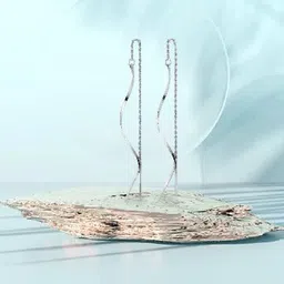 DIVASTRI Geometric Drop Earrings image 2