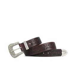 Celtic Men Embellished Leather Belt image 2