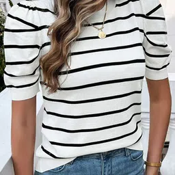 StyleCast Women Striped Pullover-picture-39