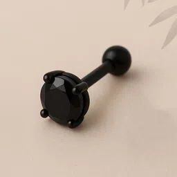 Adwitiya Collection Men Circular Shaped Studs-picture-43