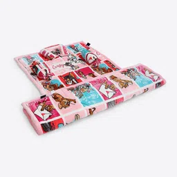 Monte Carlo Pink & Pink Set of 5 Cartoon Characters Blanket image 2