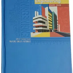 shreeganadhish 2026 Engineering Dairy / Executive Planner Journal |Office & Personal Use|21*15 A5 Diary Ruled 80-GSM (Cover Design&colour May Be Different) 366 Pages image 1