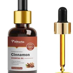 the 99 herbs company 99Herbs Cinnamon Essential Oil 15ml – Pure Natural Aromatherapy & Massage Oil image 5