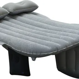 oshotto Car Travel Inflatable Bed Mattress with Two Air Pillows For S Presso (Grey) Car Inflatable Bed image 3