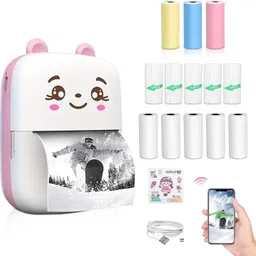 IMMUTABLE Pocket Printer, Wireless Bluetooth Mobile Printer JNJ39 Thermal printer image 1