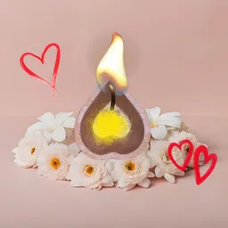 millet n minutes Handmade Clay Diyas/Traditional oil lamp for Pooja and decoration/agal vilaku Pottery (Pack of 11) Table Diya Set image 4