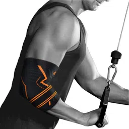 Tynor Elbow Support Air Pro, Black/Orange Medium-picture-20