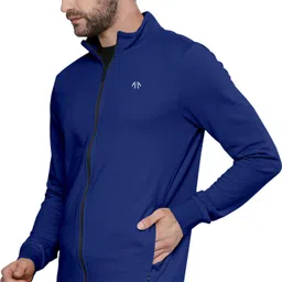 triptee Men Solid Sports Jacket image 3