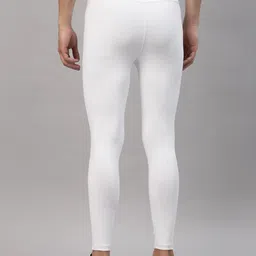 jump usa Solid Men White Tights image 2