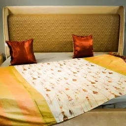 aetherea world Upcycled from sheer waste fabric and silk Bed Throws Collection by Aethrea World-picture-13