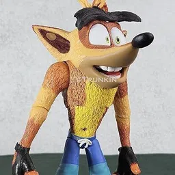 pinaka Crash Bandicoot Action Figure 16CMCrash Material Plastic, image 3