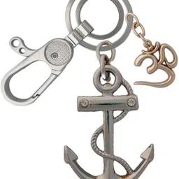 shoky looks Attractive Anchor With OM Chrome Finising Locking Lock Carabiner image 2