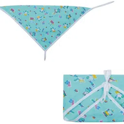 meet novelty BABY SOFT PRINTED COTTON DOUBLE LAYER LANGOT NAPPIES DIAPER (0-3 M) image 2