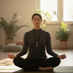 p. r. prints Lockets For Men | Men Pendant | Pendant For Boys | evil eye Locket Rhodium Beads Alloy Pendant Set image 2